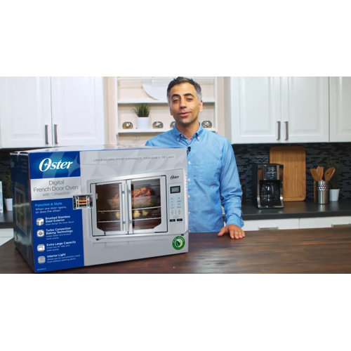 Oster Digital French Door Toaster Oven & Reviews Wayfair